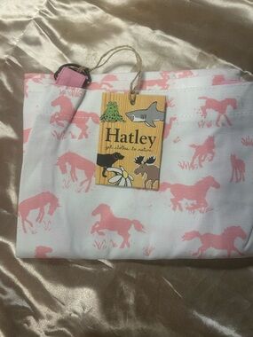 Hatley Pink Horse Print Apron